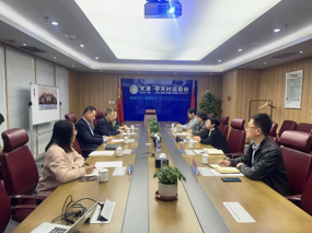 校领导带队走访天津中关村科技园