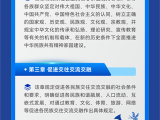 一图读懂《中华人民共和国民族团结进步促进法》
